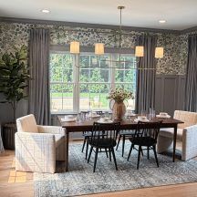 Whole Home Painting & Wallpaper Placement Project in Haddonfield, NJ